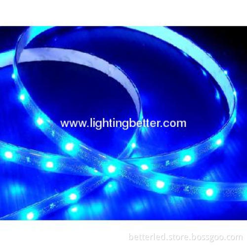 Export popular Blue color waterproof SMD3528 Led Strip with 60leds/m